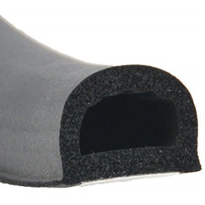 Joint caoutchouc noir 3/4'' en ''D'' /pied
